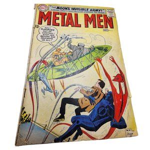 Vintage DC September 1963 #3 Metal Men "The Moon's Invisible Army" (A782)